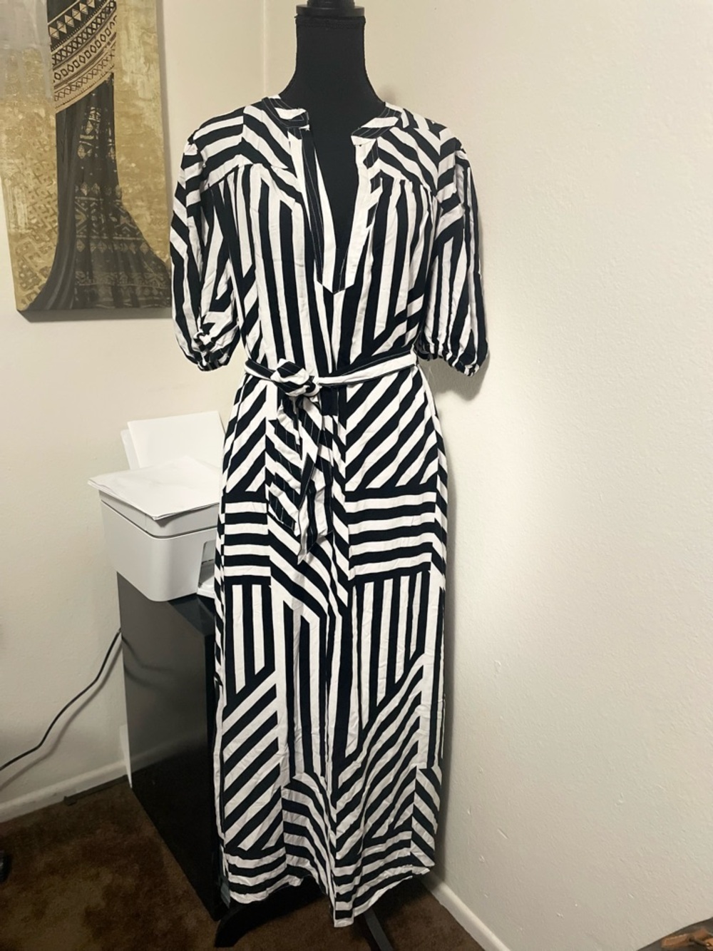 love x design geo stripe dress size 2x